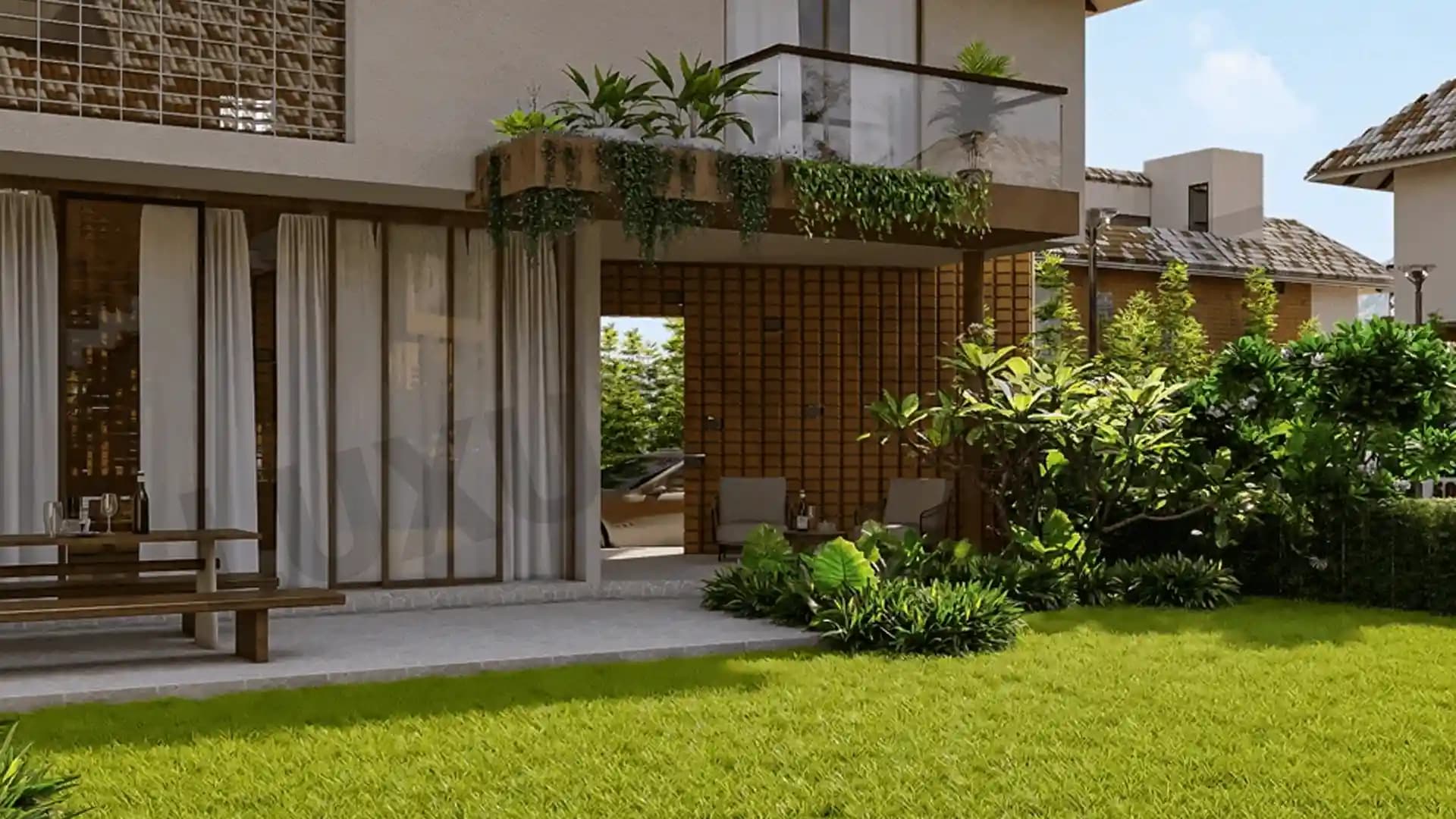 Svam The Earth Homes Villa Garden Moodiganahalli Karnataka