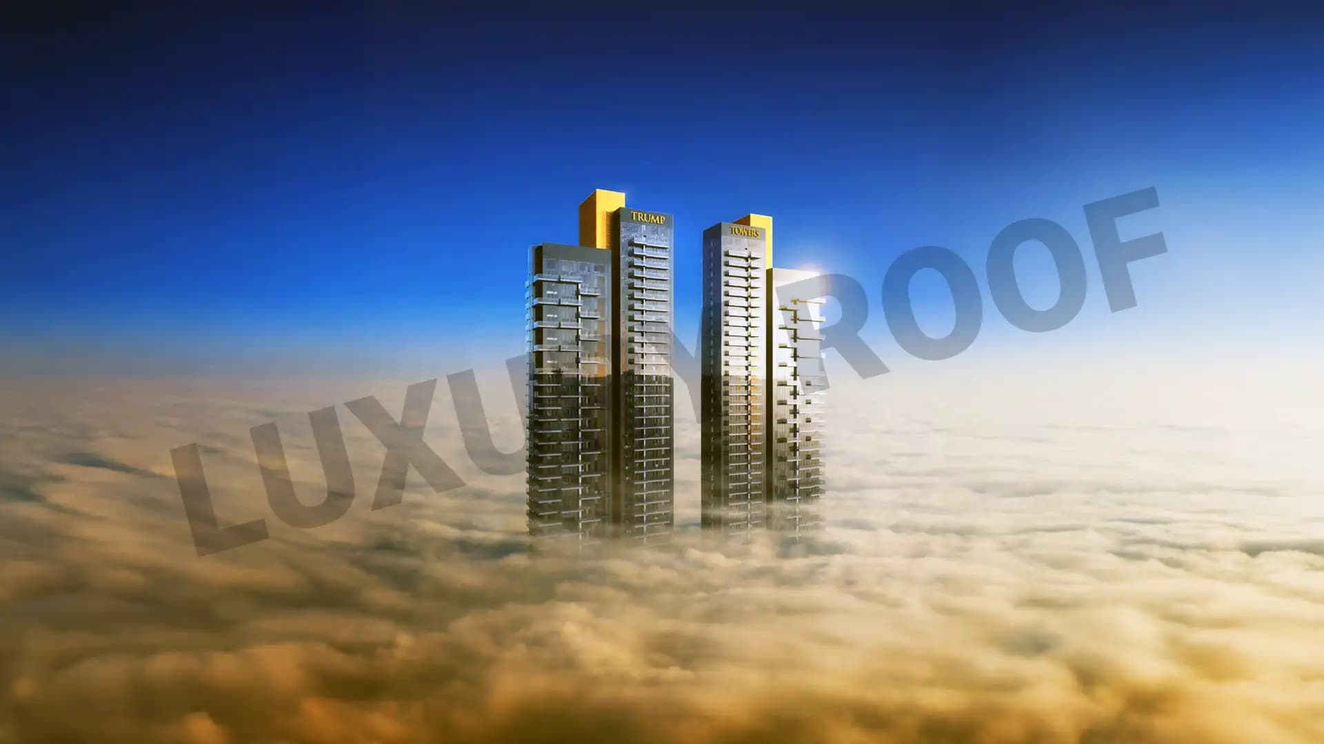 Trump Tower Elevation1 Golf Course Ext Rd Gurugram