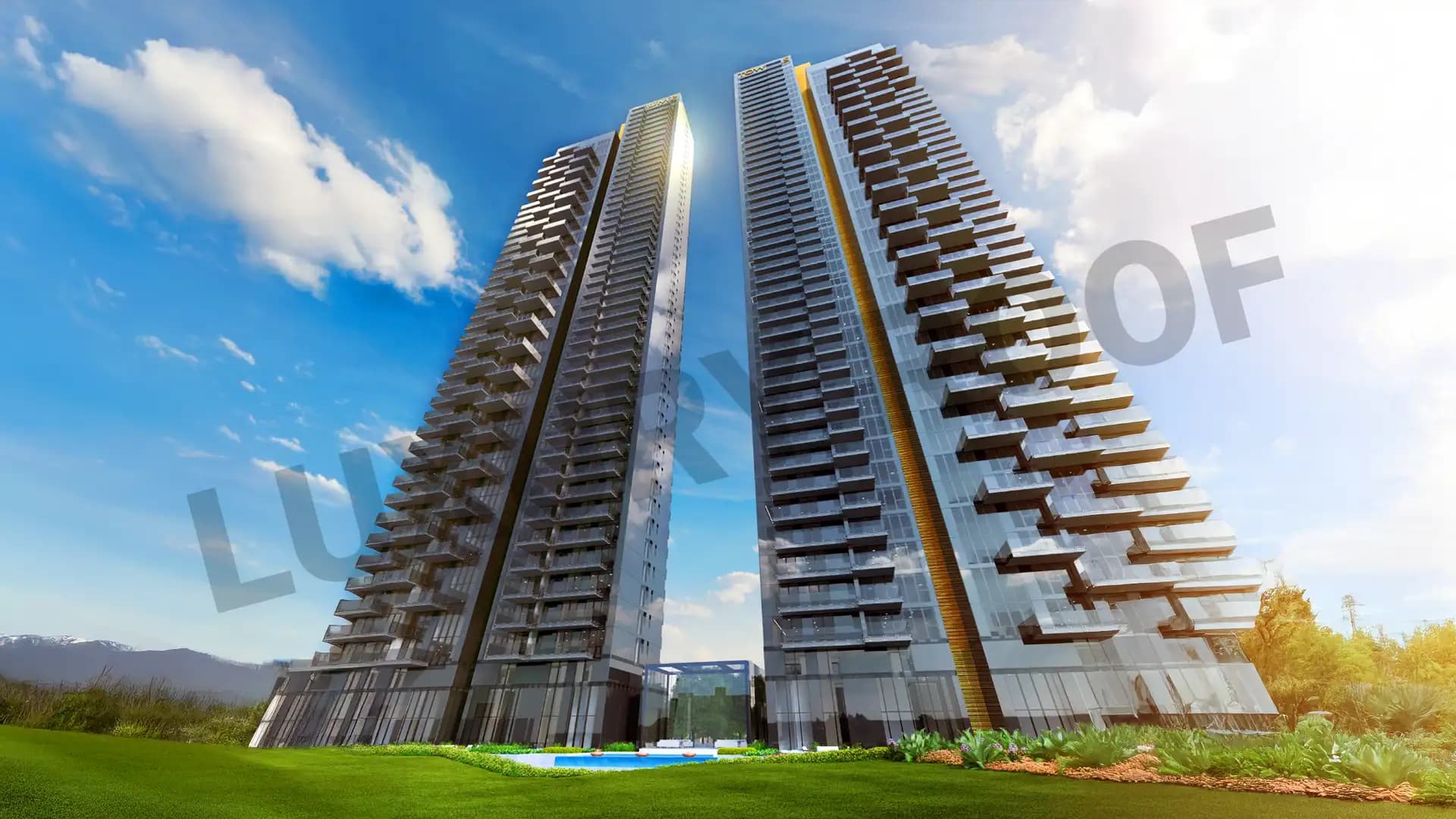 Trump Tower Elevation3 Golf Course Ext Rd Gurugram