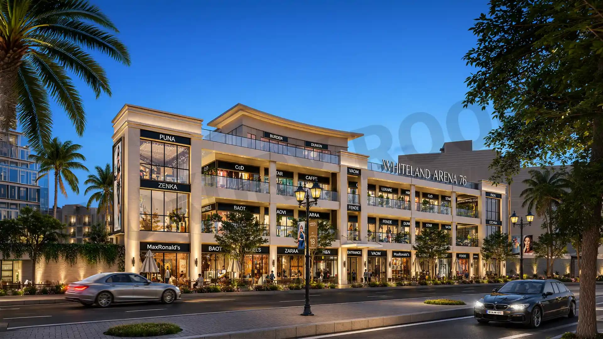 Whiteland Arena 76 Elevation1 Sector 76 Gurgaon