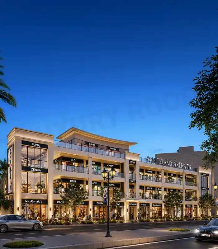 Whiteland Arena 76 Elevation2 Sector 76 Gurgaon