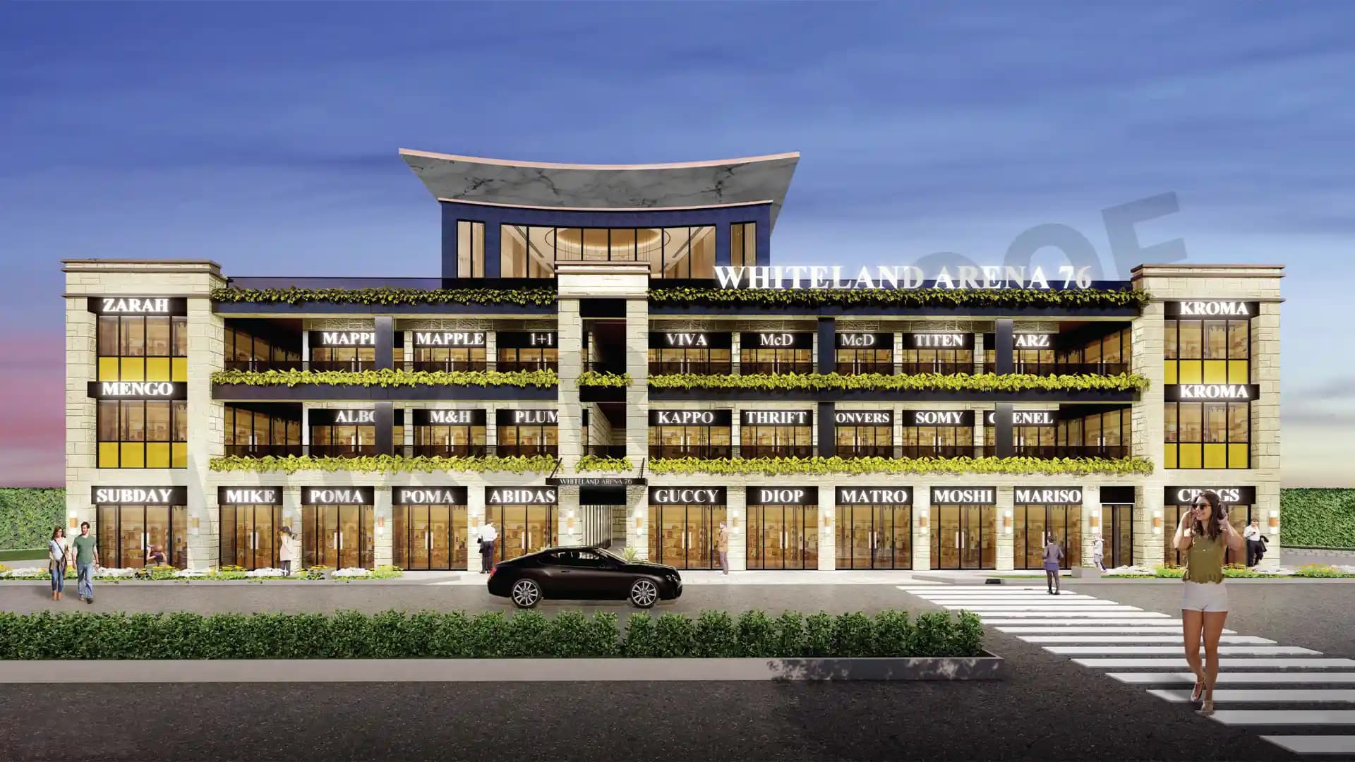 Whiteland Arena 76 Elevation4 Sector 76 Gurgaon