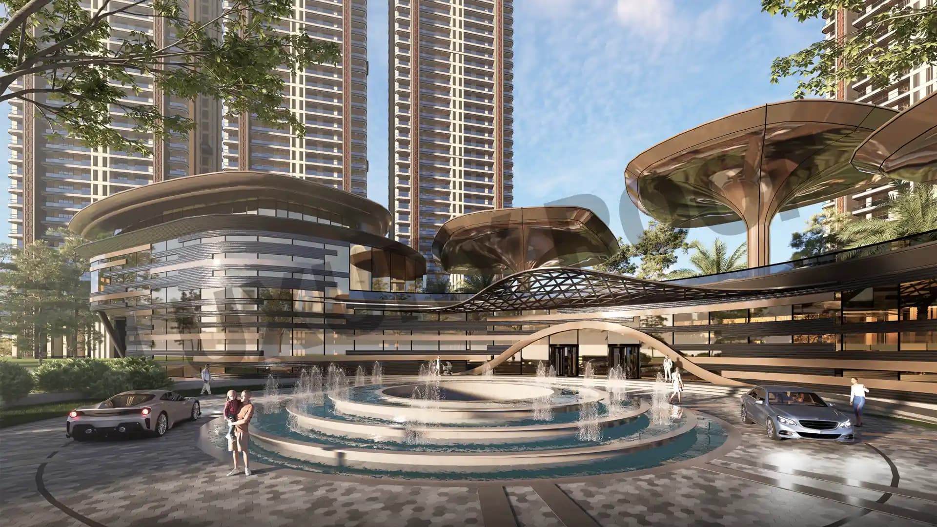 Whiteland Westin Residences Entry Club House Sector 103 Gurugram