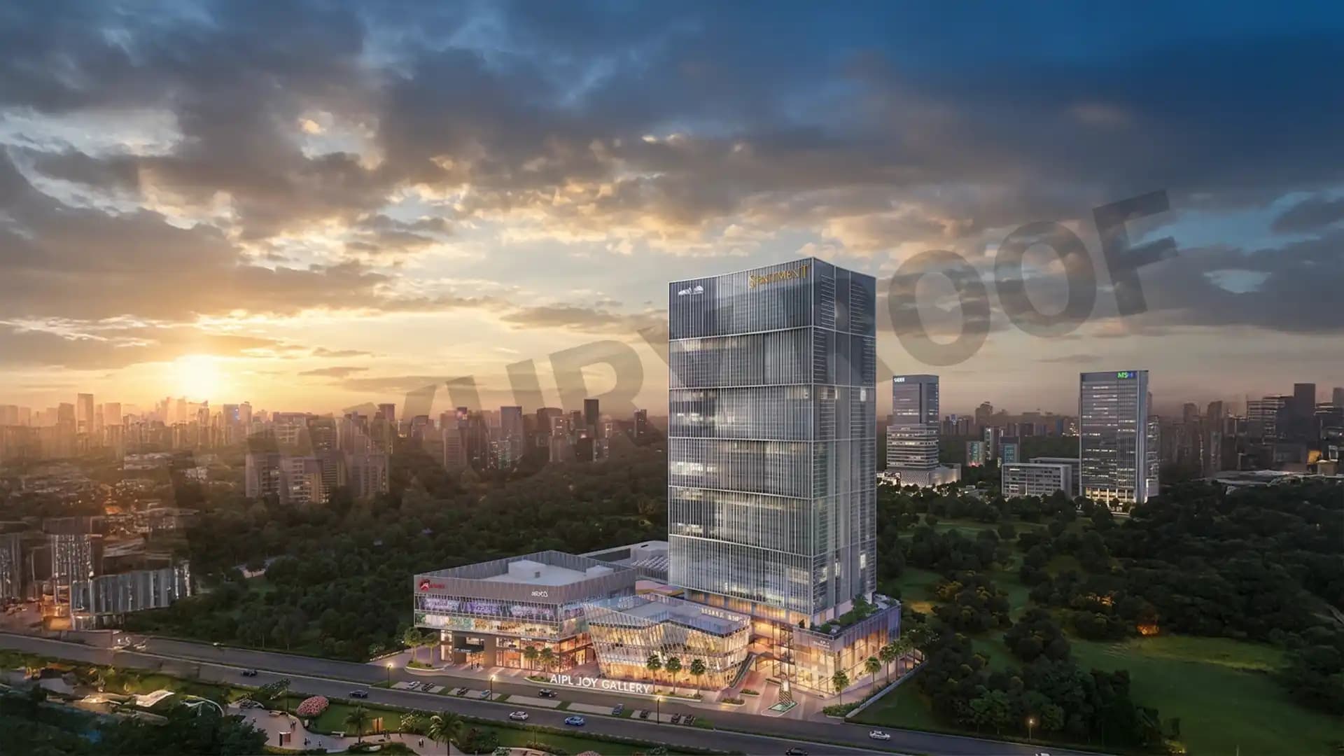 Aipl Joy Gallery Elevation1 Sector 66 Gurugram Aipl Joy Gallery Elevation1 Sector 66 Gurugram