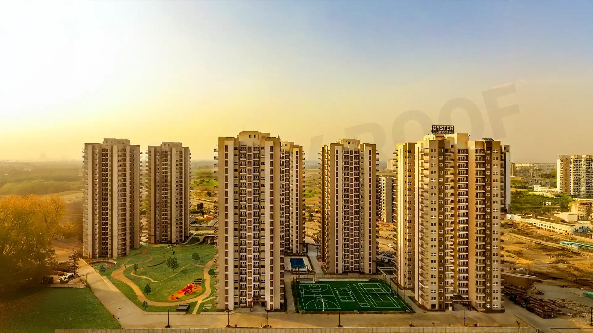 Adani Oyster Grande Elevation1 Sector 102 Gurugram Adani Oyster Grande Elevation1 Sector 102 Gurugram