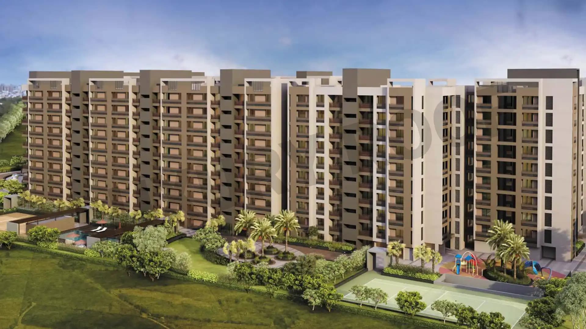 Arvind Skylands Facade Jakkur Bangalore Arvind Skylands Facade Jakkur Bangalore