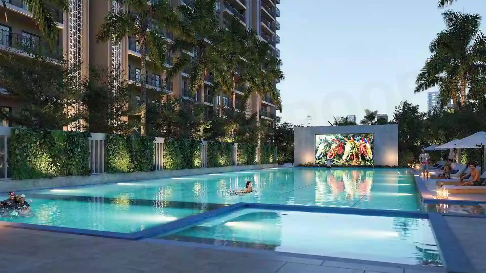 Ats Sanctuary 105 Swimming Pool Sector 105 Gurgaon Ats Sanctuary 105 Swimming Pool Sector 105 Gurgaon