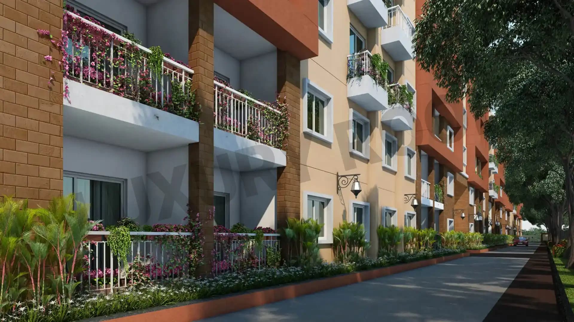 Brigade Bricklane Facade1 Jakkur Bangalore Brigade Bricklane Facade1 Jakkur Bangalore