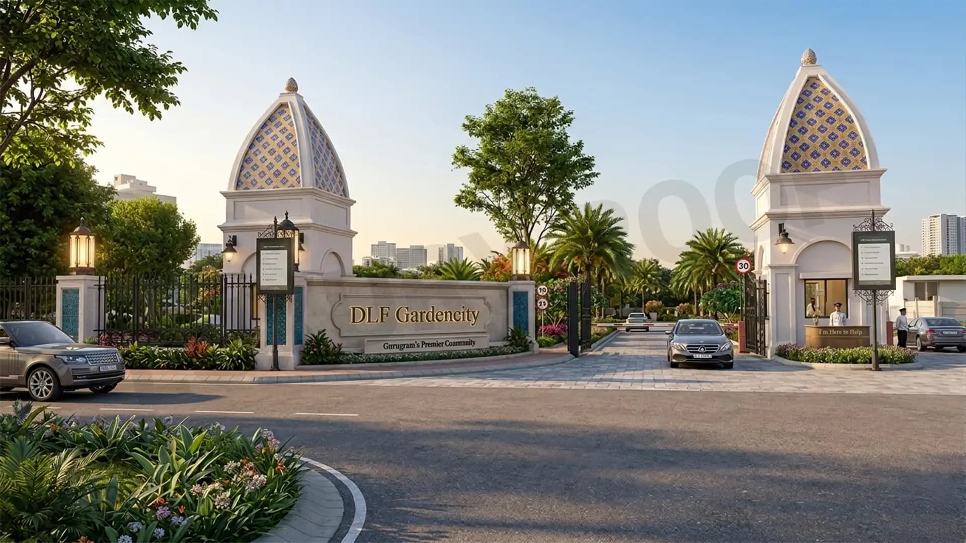 Dlf Gardencity Entrance Sector 91 Gurgaon Dlf Gardencity Entrance Sector 91 Gurgaon