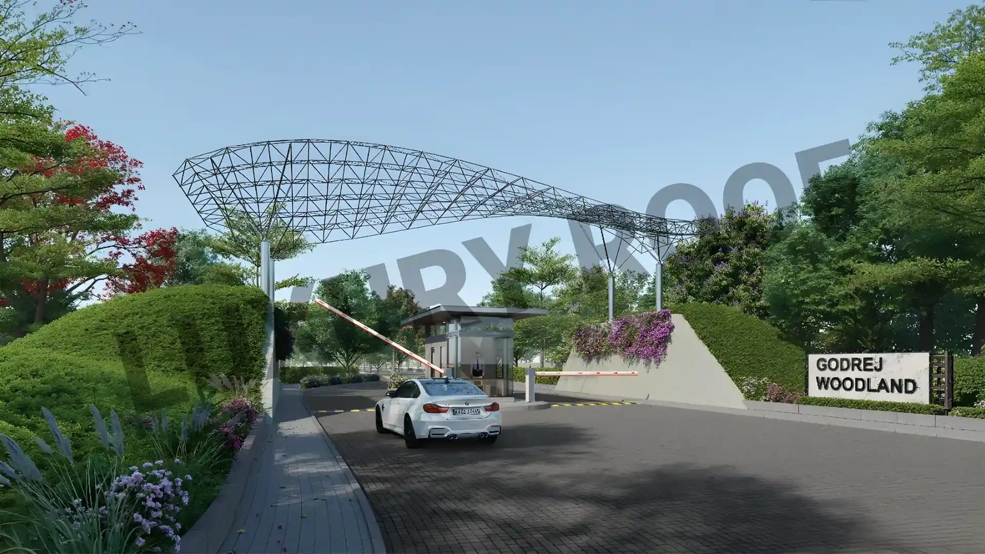 Godrej Woodland Entrance1 Sarjapur Road Bangalore Godrej Woodland Entrance1 Sarjapur Road Bangalore