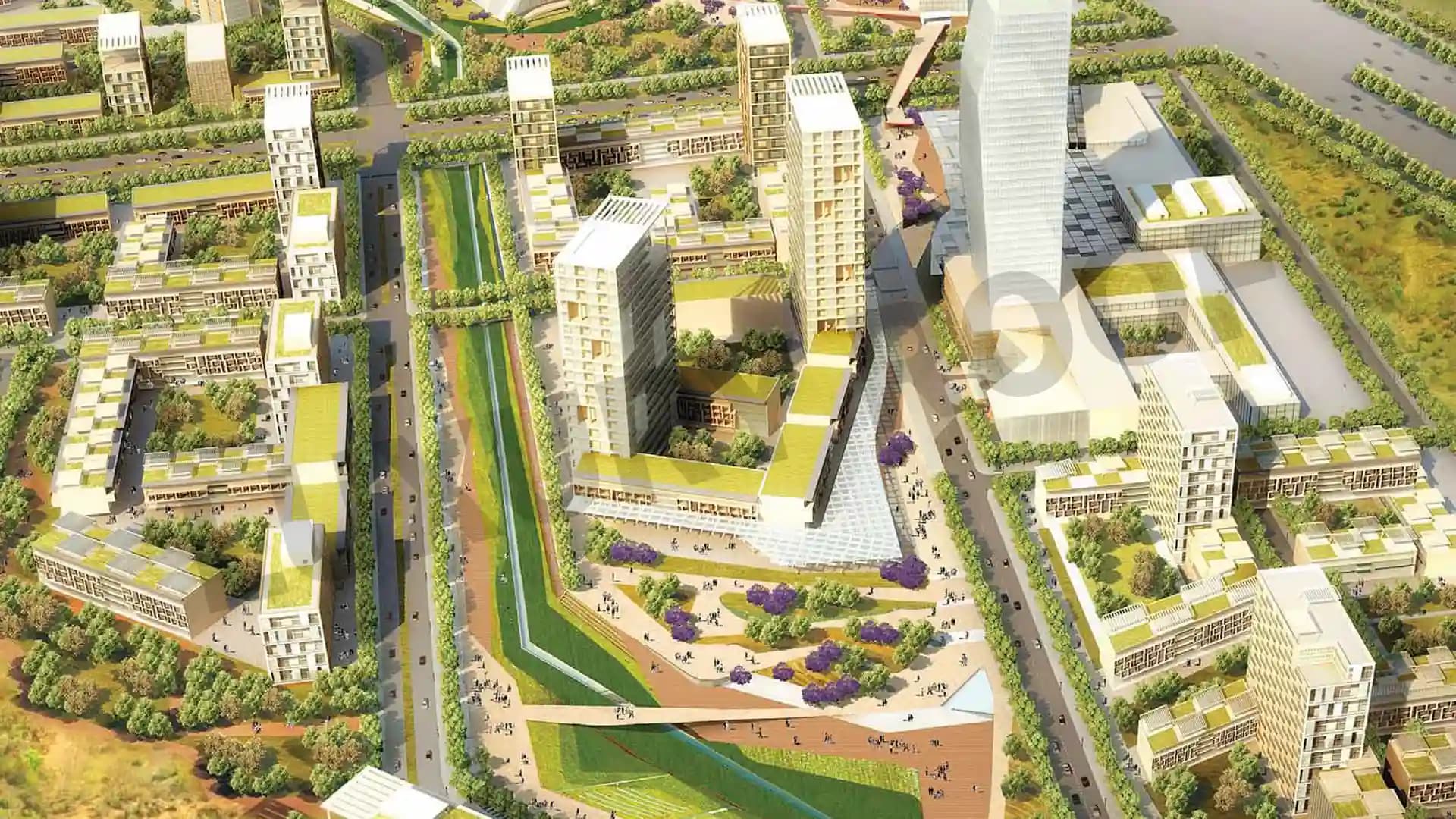 Ireo The Grand Arch Arial View Sector 58 Gurgaon Ireo The Grand Arch Arial View Sector 58 Gurgaon
