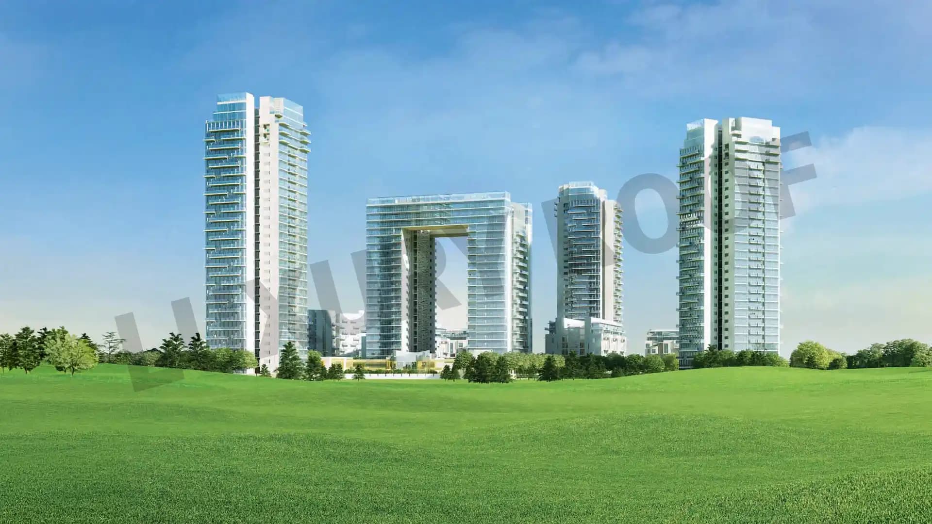 Ireo The Grand Arch Elevation1 Sector 58 Gurgaon Ireo The Grand Arch Elevation1 Sector 58 Gurgaon