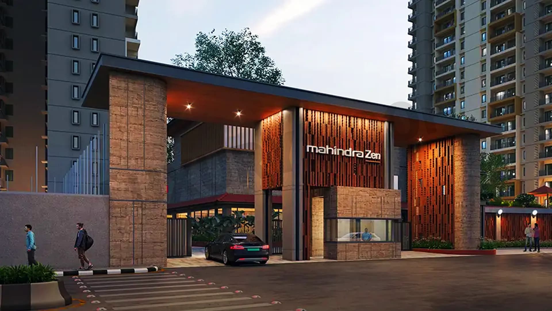 Mahindra Zen Entrance Aishwarya Crystal Layout Singasandra Bengaluru Mahindra Zen Entrance Aishwarya Crystal Layout Singasandra Bengaluru