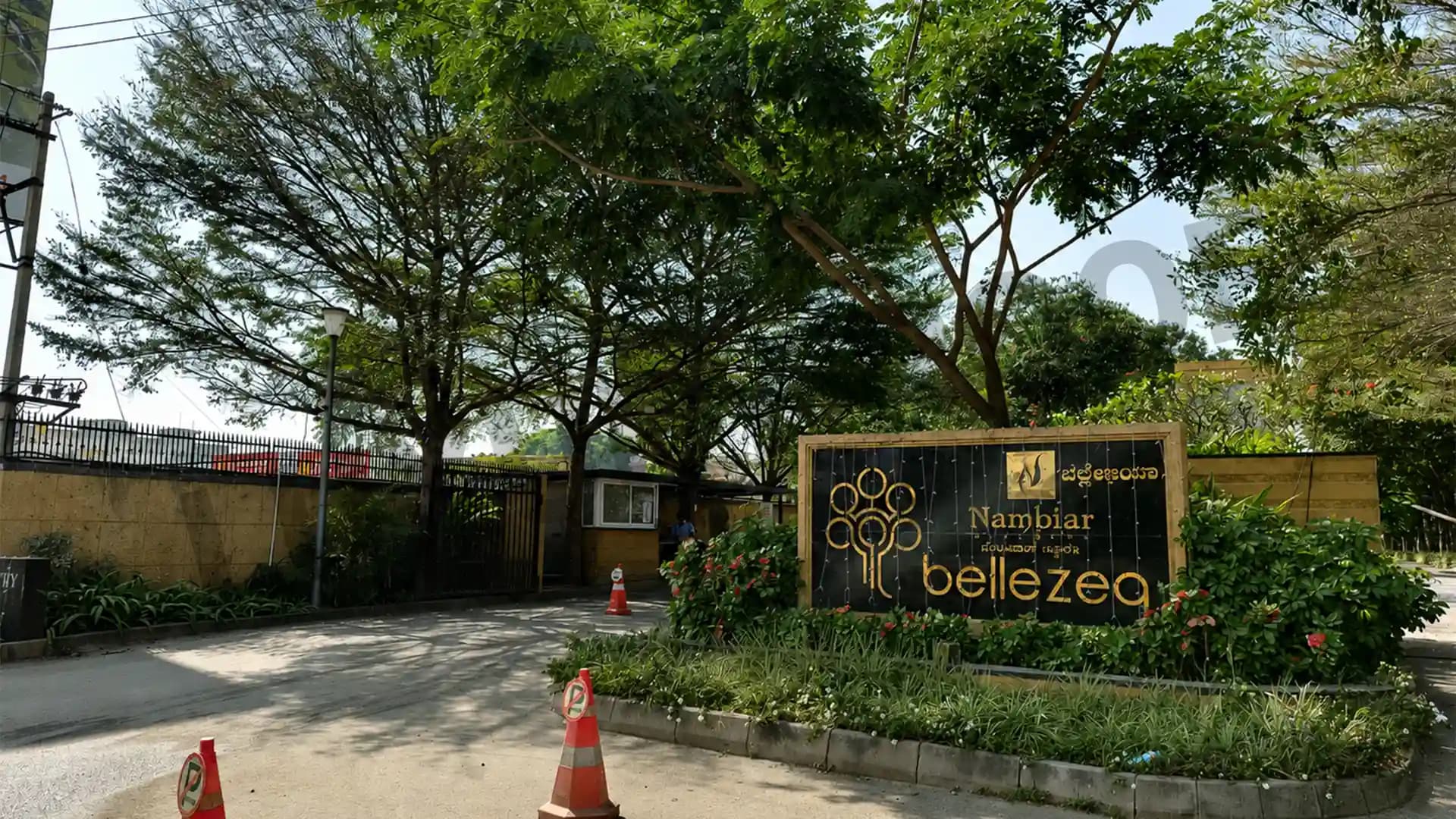 Nambiar Bellezea Entrance Sarjapur Road Bangalore Nambiar Bellezea Entrance Sarjapur Road Bangalore
