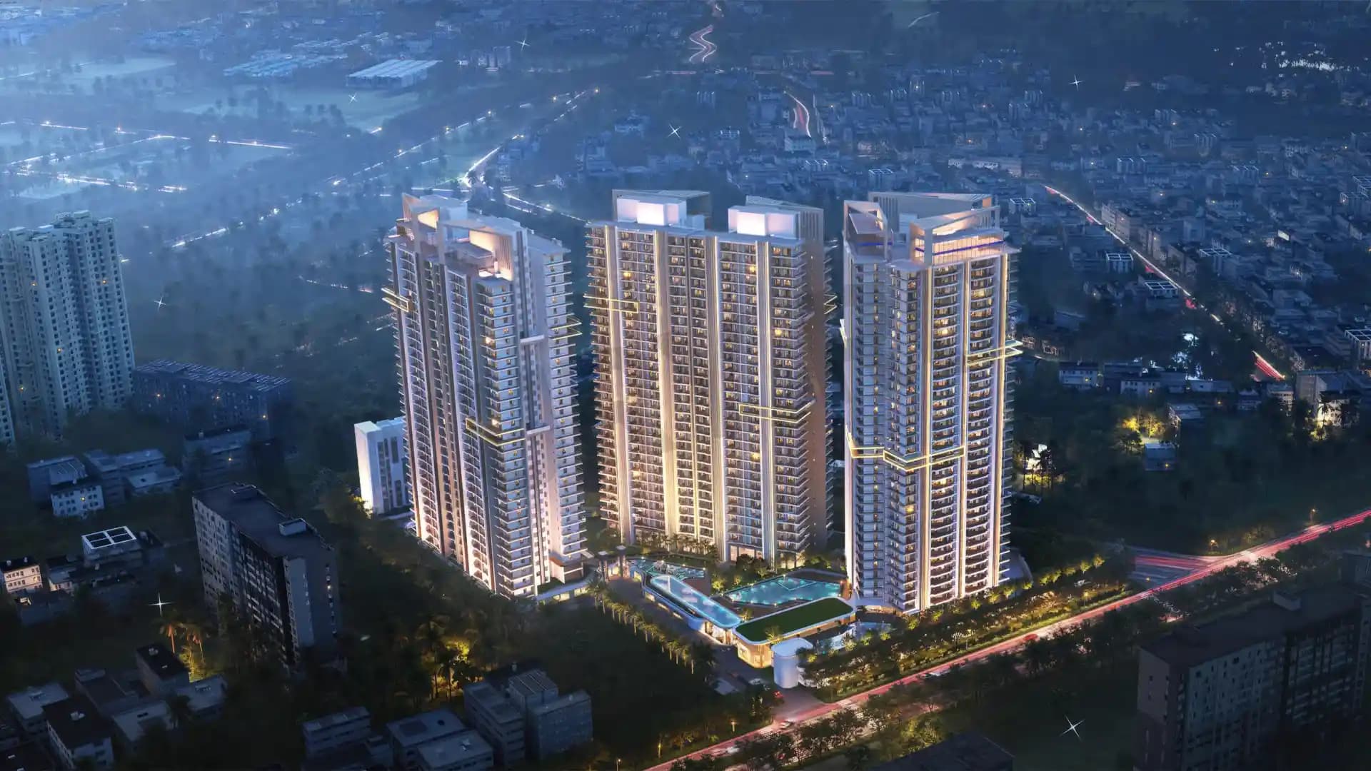 Navraj The Kingstown Heights Aerial View Sector 37d Gurgaon Navraj The Kingstown Heights Aerial View Sector 37d Gurgaon