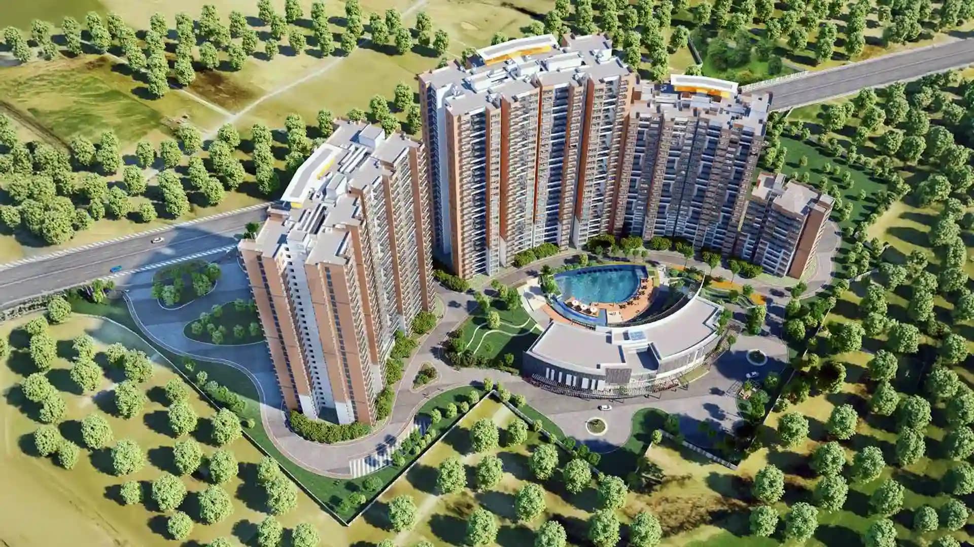 Prestige Serenity Shores Aerial View Marathahalli Sarjapurrd Whitefield Bengaluru Prestige Serenity Shores Aerial View Marathahalli Sarjapurrd Whitefield Bengaluru
