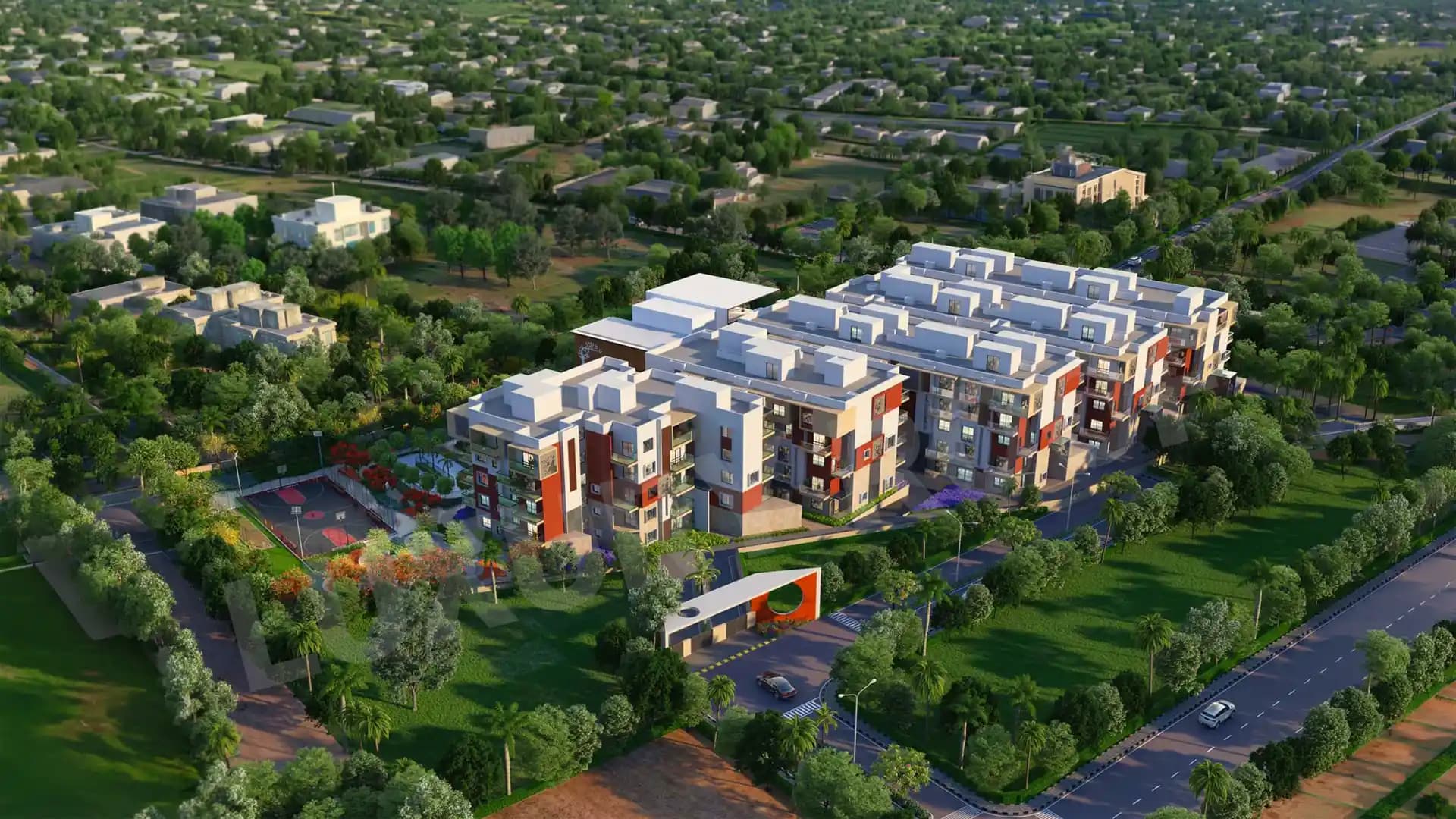 Sbr Florenso Side Arial View Elevation1 Chaitanya Ananya Seegehalli Munnekollal Bengaluru Sbr Florenso Side Arial View Elevation1 Chaitanya Ananya Seegehalli Munnekollal Bengaluru