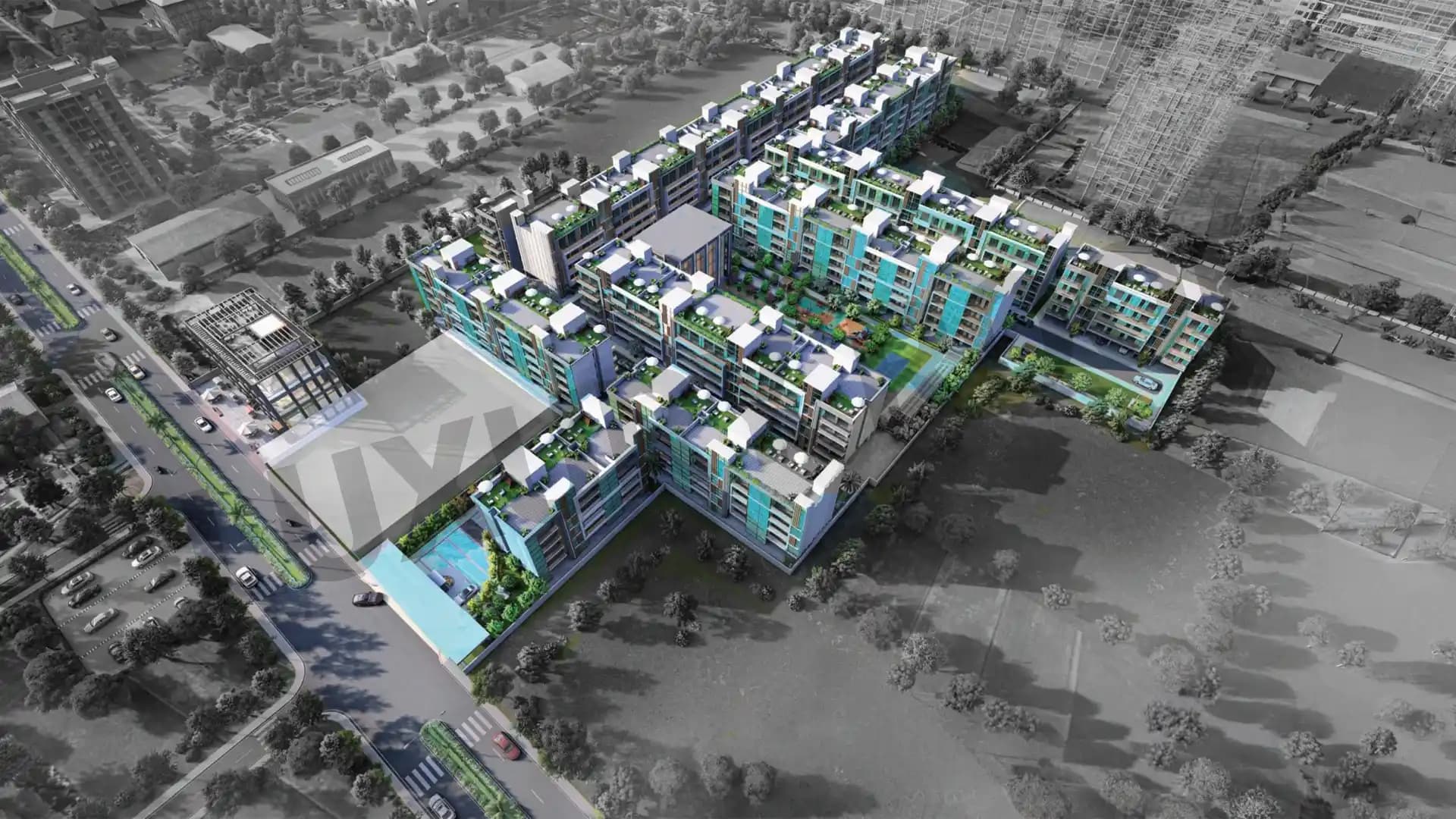 Signature Global City 63a Aerial View1 Sector 63a Gurgaon Signature Global City 63a Aerial View1 Sector 63a Gurgaon