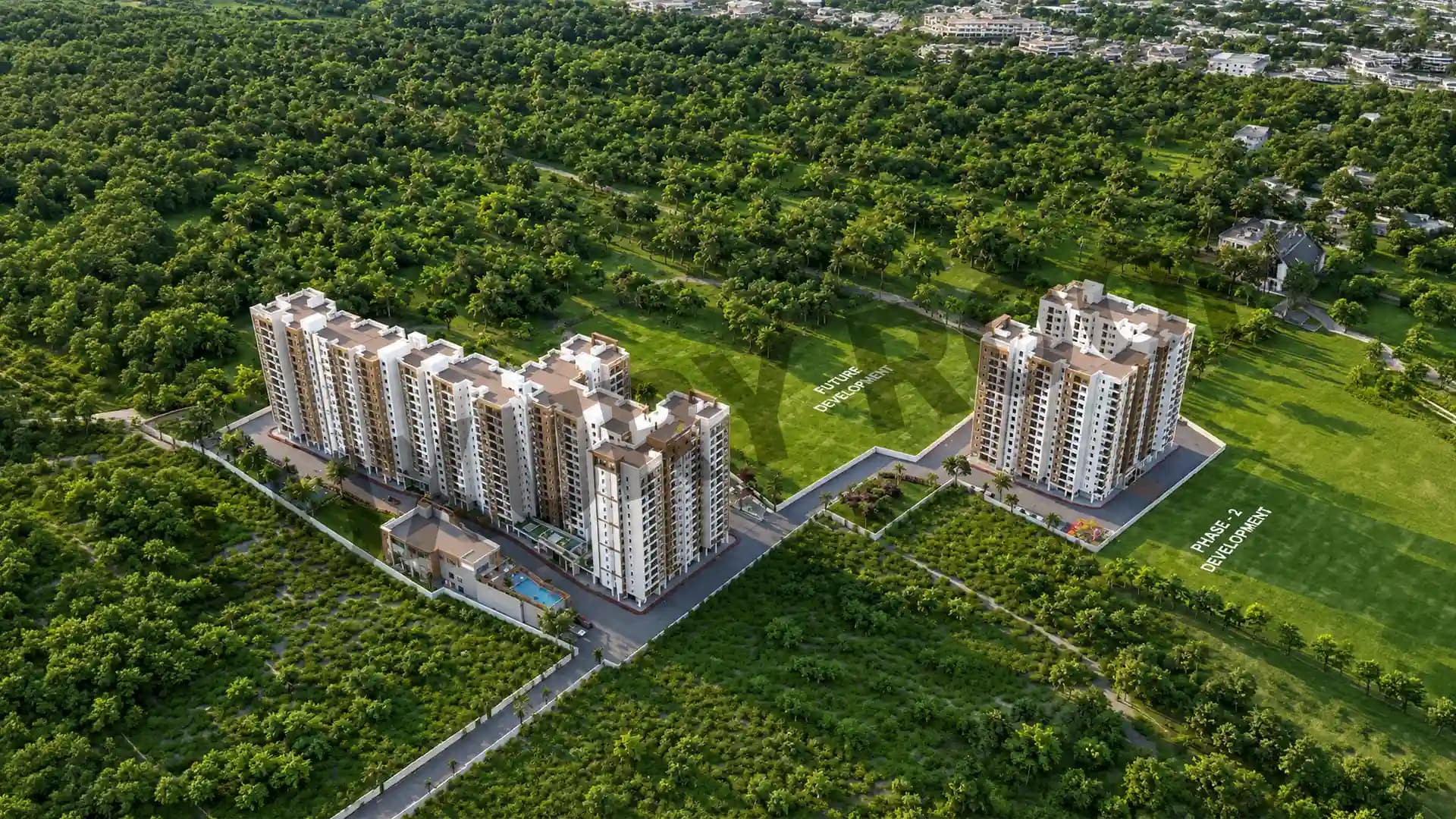 Sowparnika Rhythm Of Rain Aerial View1 Whitefield Bangalore Sowparnika Rhythm Of Rain Aerial View1 Whitefield Bangalore