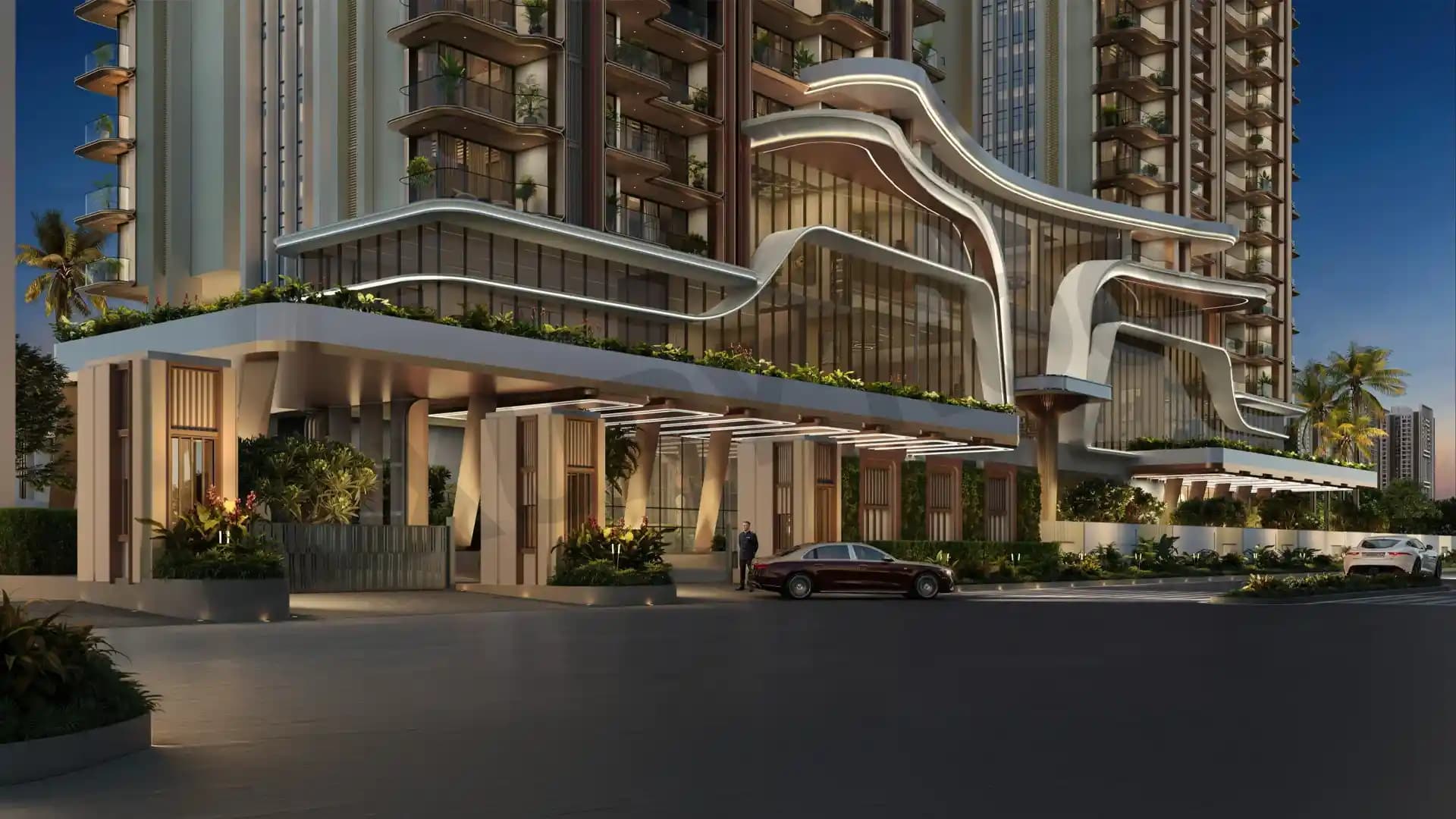 The Oryza By Origen Realty Entrance Sector 88a Gurgaon The Oryza By Origen Realty Entrance Sector 88a Gurgaon
