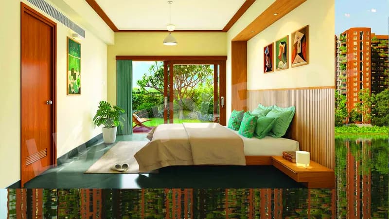 Total Environment Down By The Water Bedroom Jakkur Bengaluru Total Environment Down By The Water Bedroom Jakkur Bengaluru