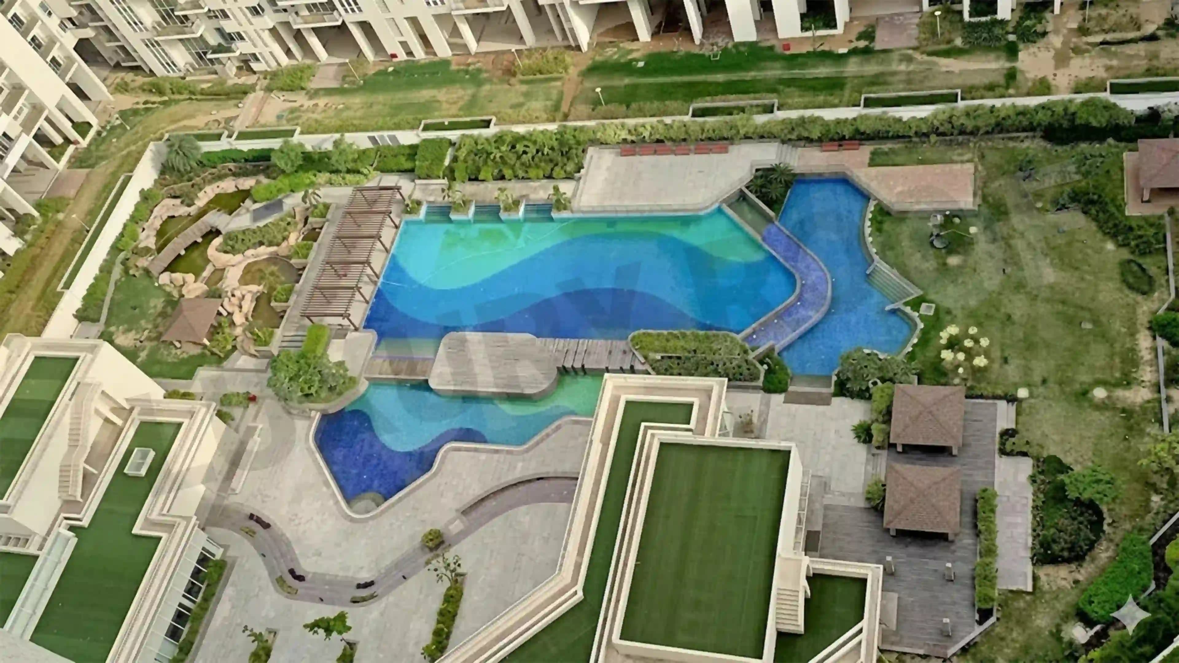 Ariel View Experion Windchants Sector 112 Gurgaon Ariel View Experion Windchants Sector 112 Gurgaon
