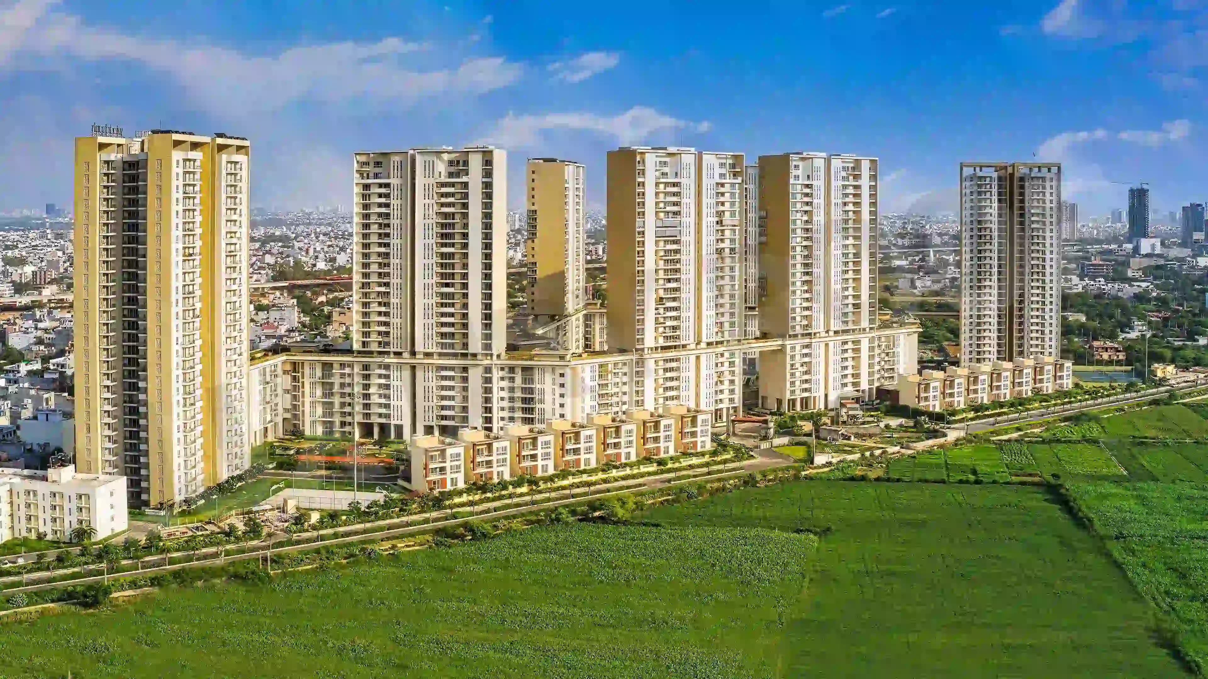 Buidling Elevation Experion Windchants Gurgaon Dwarka Expressway Buidling Elevation Experion Windchants Gurgaon Dwarka Expressway