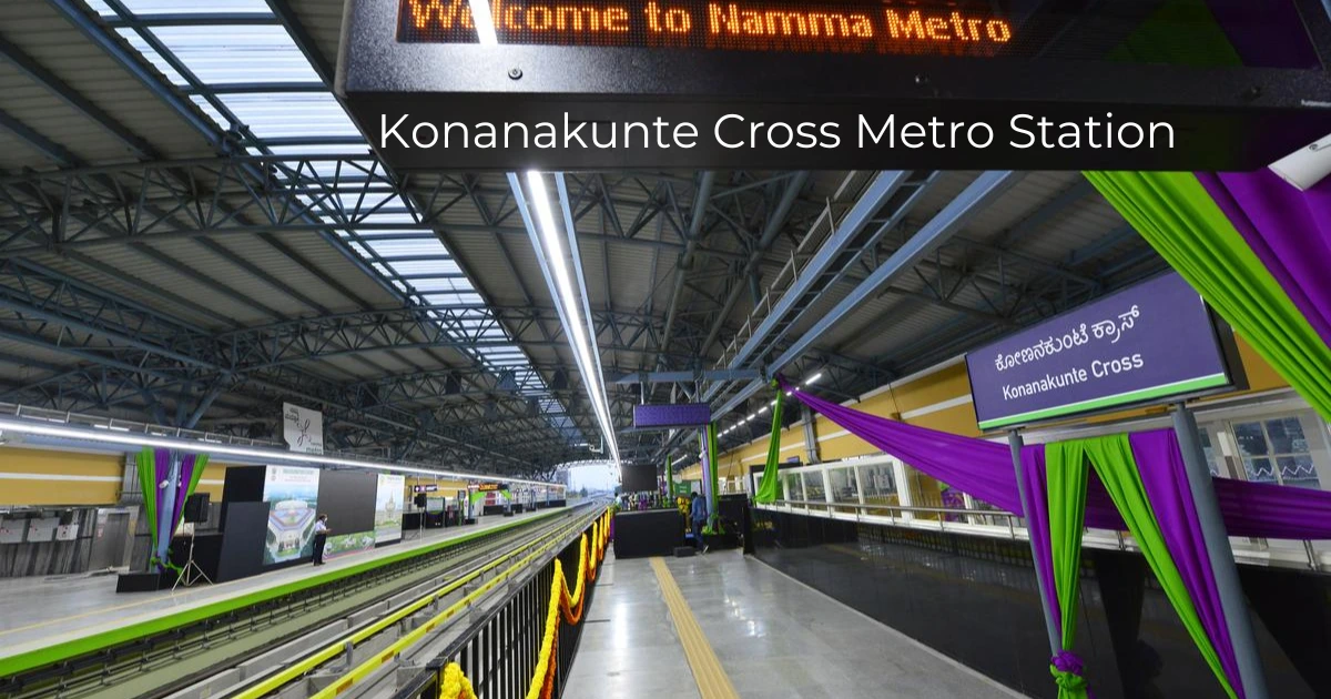Konanakunte cross metro station