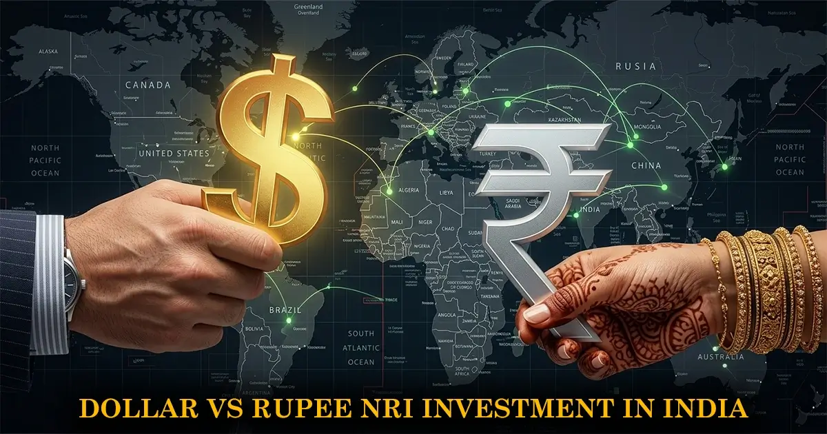 Dollar vs Rupee NRI Investment in India