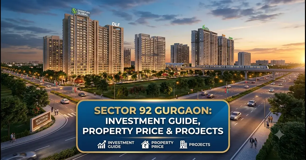 Sector 92 Gurgaon: Investment Guide, Property Price & Projects