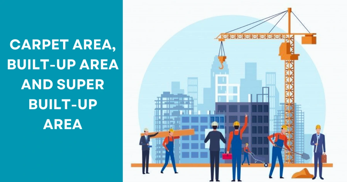 Built up Area vs Carpet Area vs Super Built-up Area: Key Differences