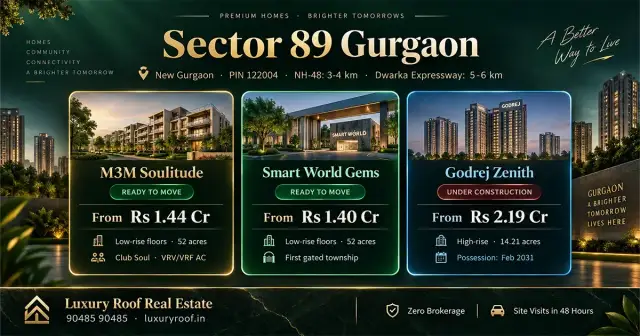 Sector 89 Gurgaon: Top Projects, Property Prices & Investment Guide 2026