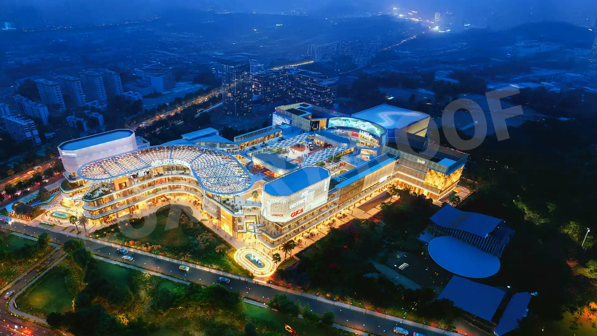 Aipl Joy District Aerial View Sector 88 Gurugram