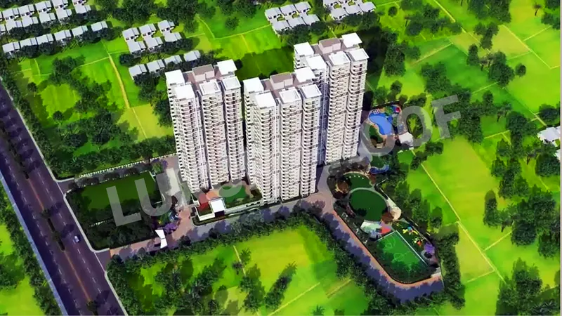 Abhee Celestial City Aerial View Near Greenwood High School Bengaluru