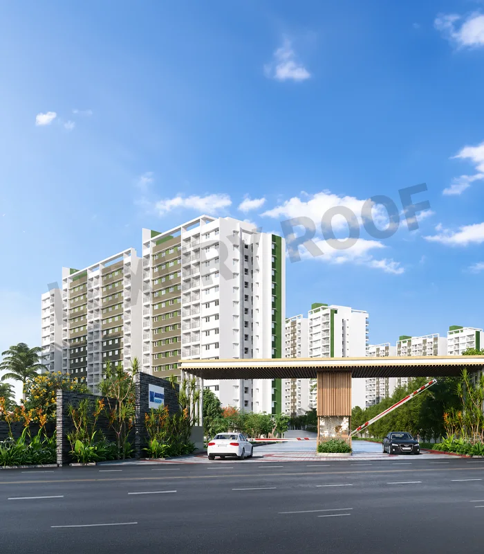 Adarsh Parkland Entrance2 Panathur Bangalore