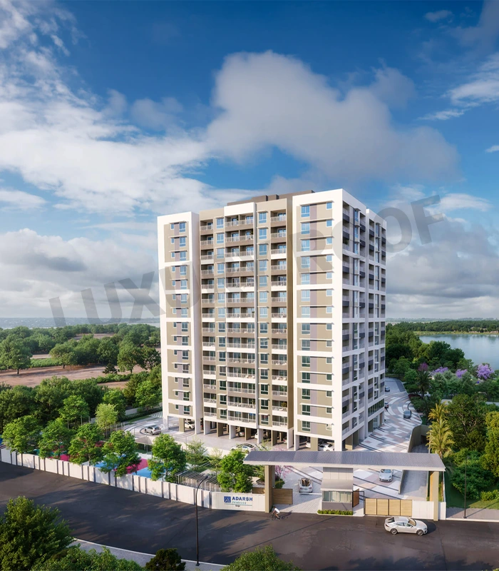 Adarsh Primrose Elevation2 Gunjur Near Varthur Bangalore