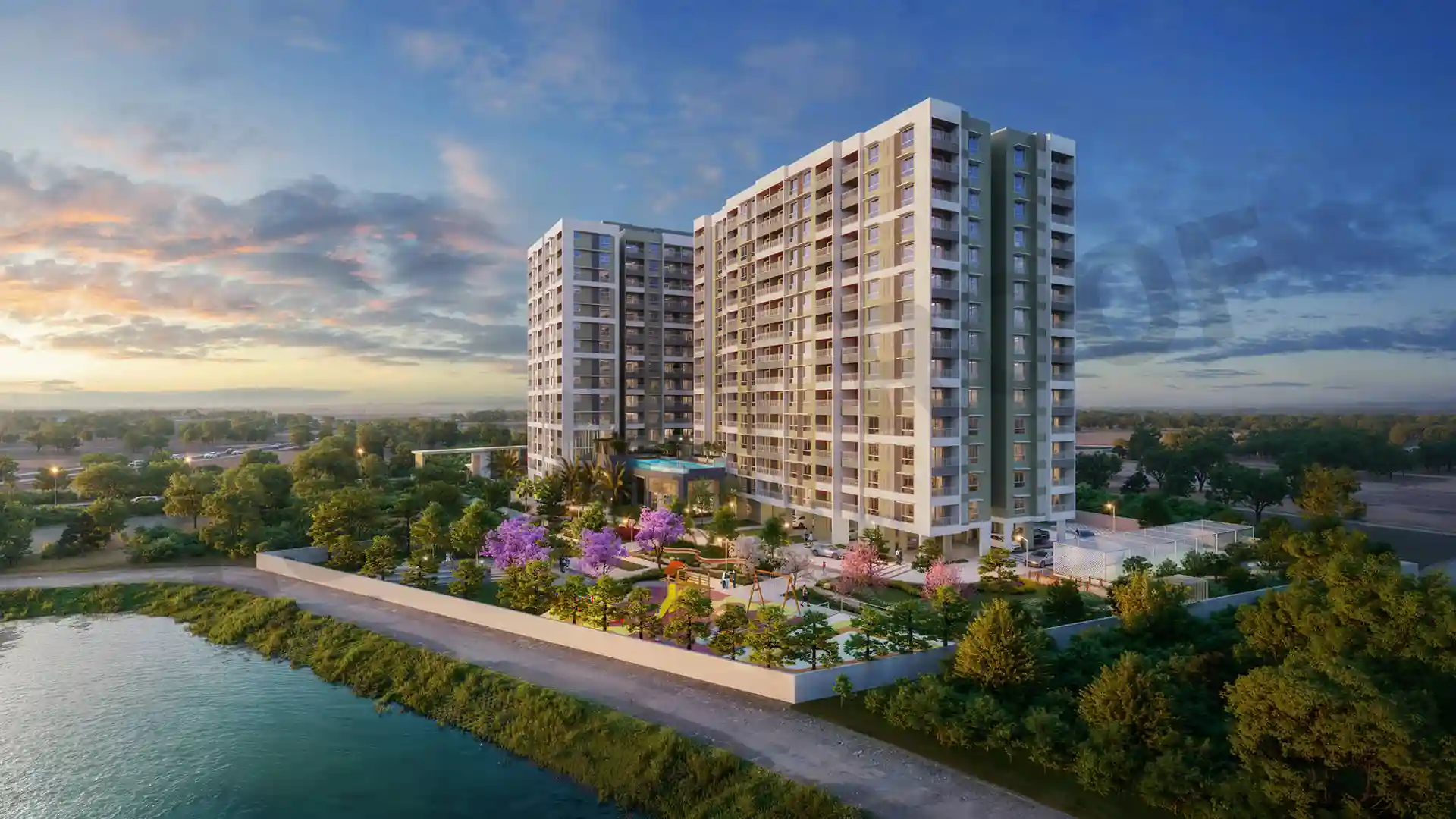 Adarsh Primrose Side Elevation Gunjur Near Varthur Bangalore Adarsh Primrose Side Elevation Gunjur Near Varthur Bangalore