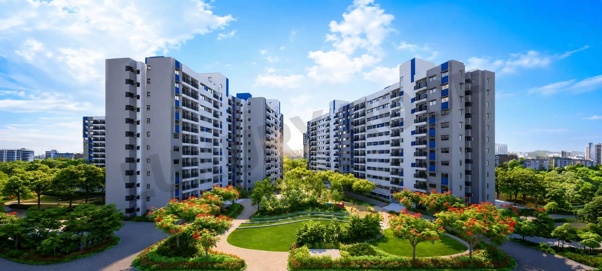 Adarsh Tropica Elevation Chikkanayakanahalli Near Sarjapur Road Bangalore