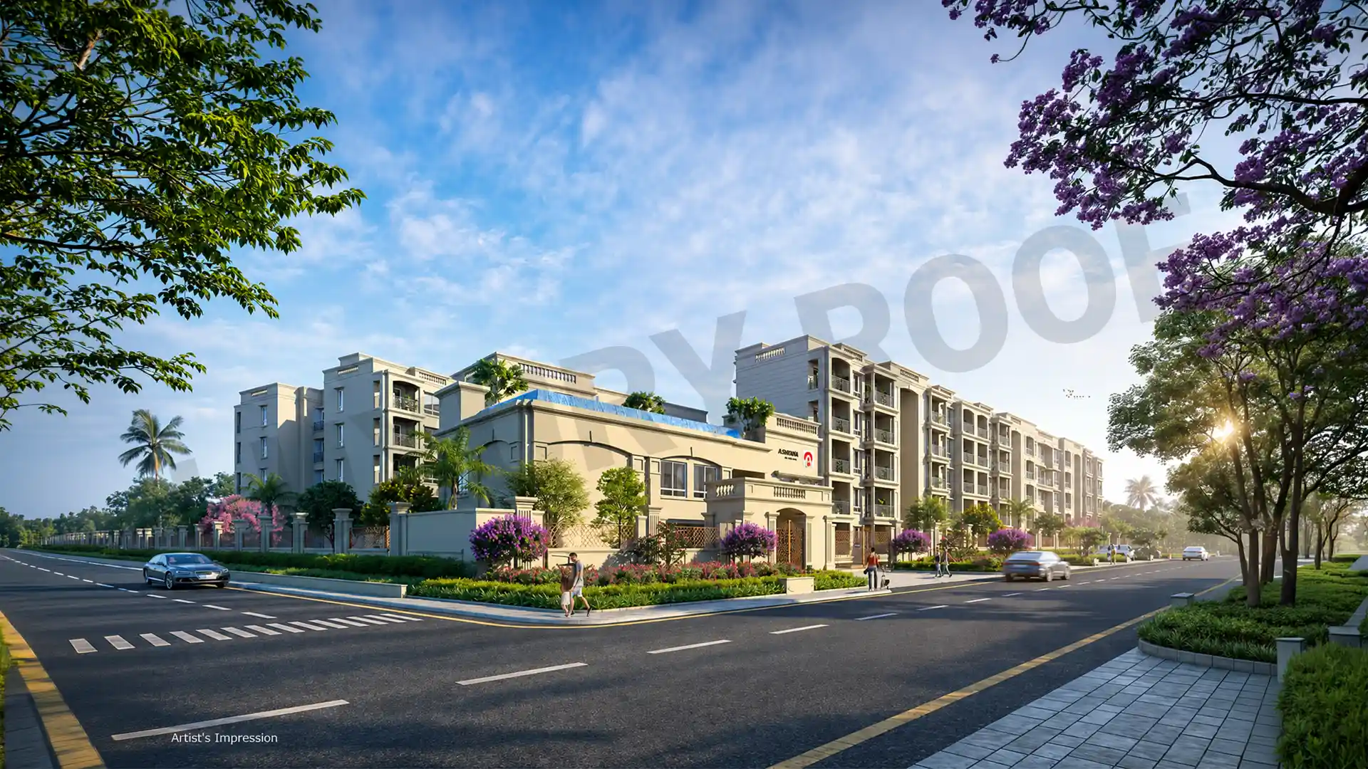 Ajmera Iris Elevation1 Electronic City Bangalore Ajmera Iris Elevation1 Electronic City Bangalore