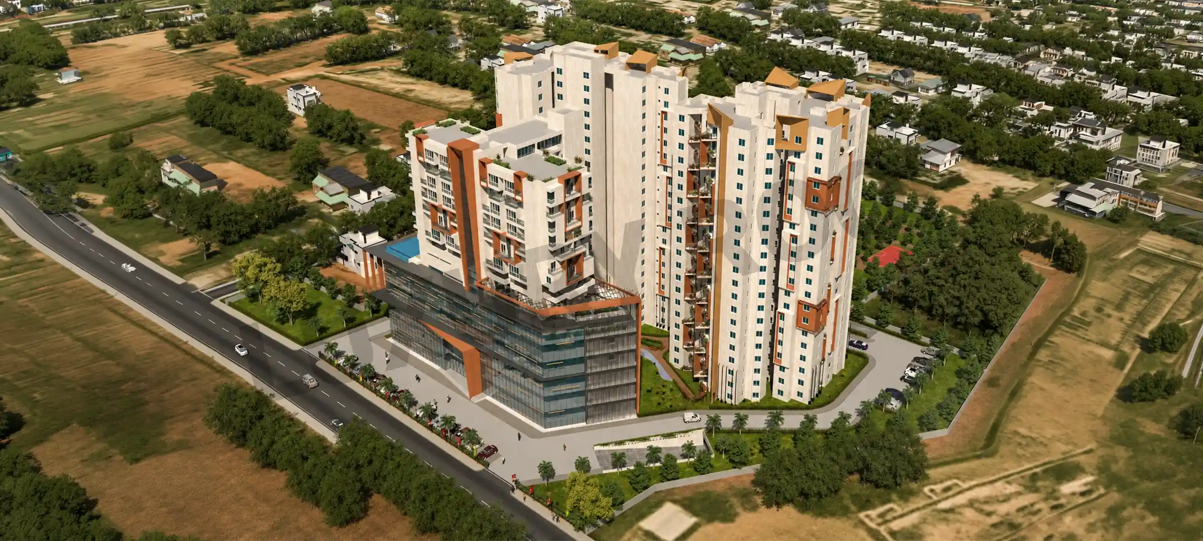 Artismo Millionaire Tower Elevation Ivc Road Devanahalli