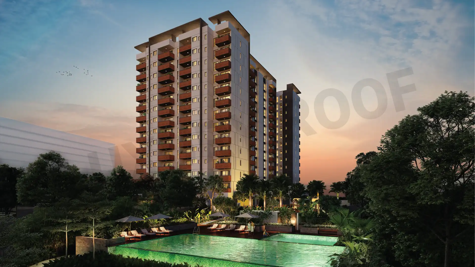 Assetz Soho And Sky Swimming Pool Jakkur Bangalore