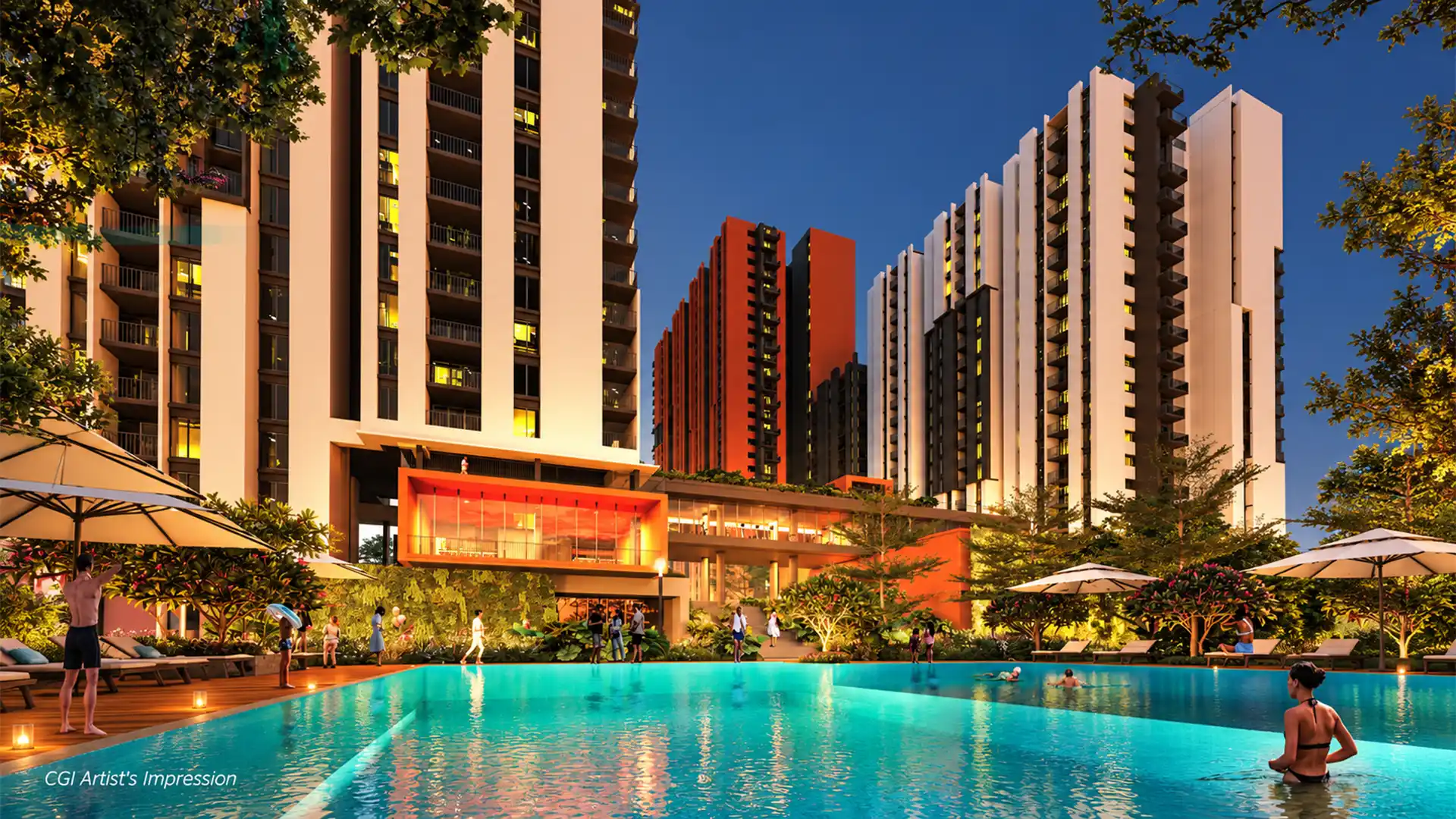 Assetz Canvas & Cove Phase2 Swimming Pool Begur Road Bangalore Assetz Canvas & Cove Phase2 Swimming Pool Begur Road Bangalore