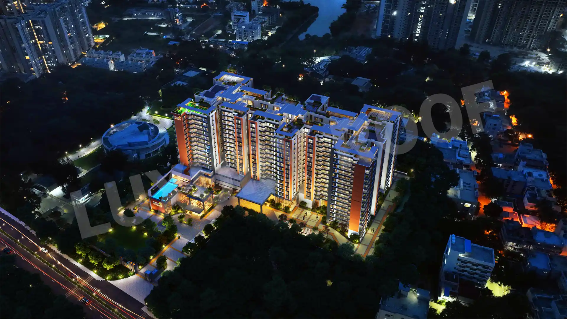 Brigade Avalon Aerial View1 Whitefield Village Bengaluru East Bengaluru