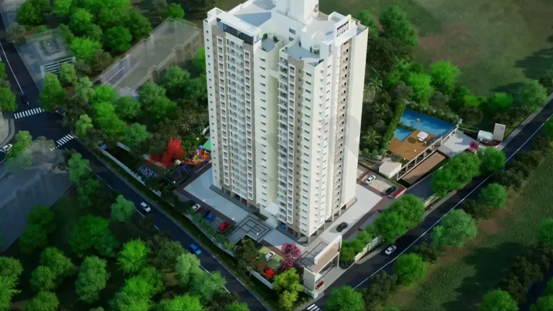Brigade Nanda Heights Aerial View Chikkallasandra Uttarahalli Hobli Bengaluru Brigade Nanda Heights Aerial View Chikkallasandra Uttarahalli Hobli Bengaluru
