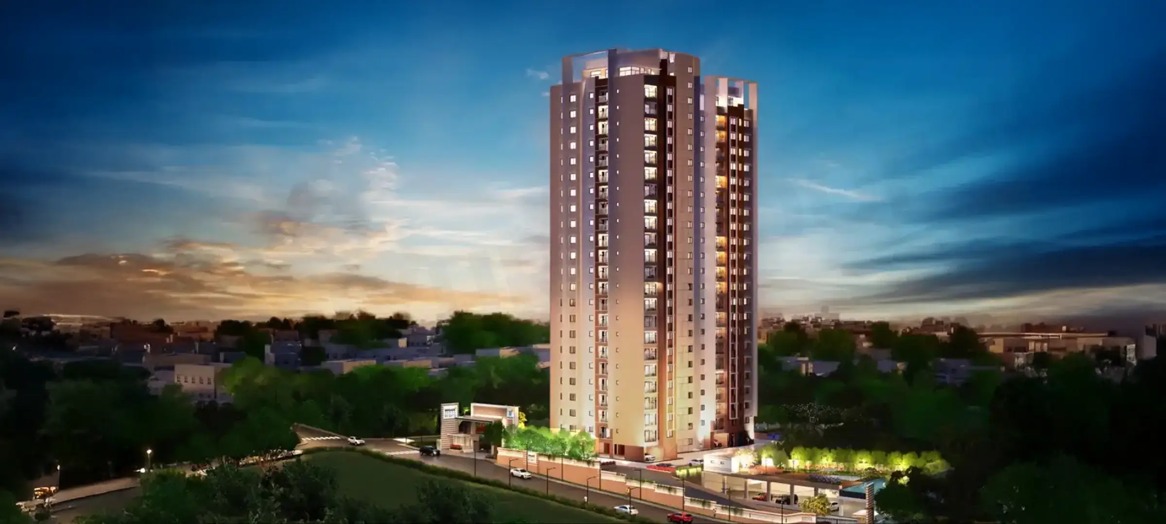 Brigade Nanda Heights Elevation1 Chikkallasandra Uttarahalli Hobli Bengaluru