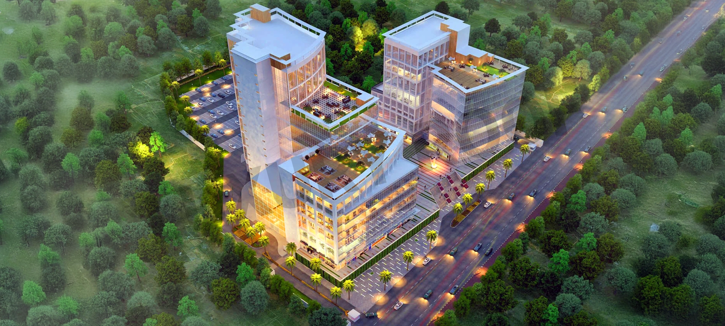 Capital Cyberscape Aerial View1 Sector 59 Gurugram