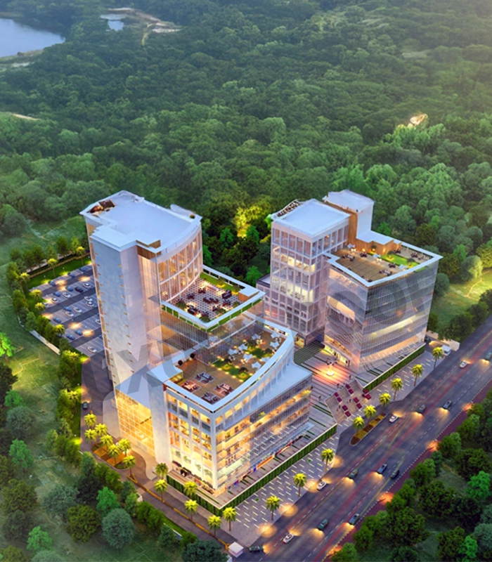 Capital Cyberscape Aerial View2 Sector 59 Gurugram