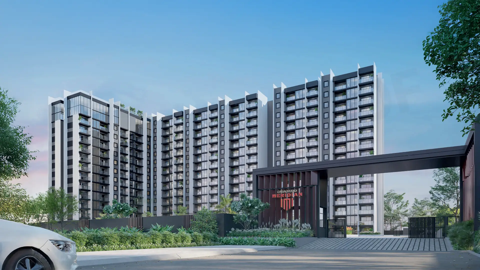 Casagrand Meridian Entrance1 Battarahalli Krishnarajapuram Bengaluru