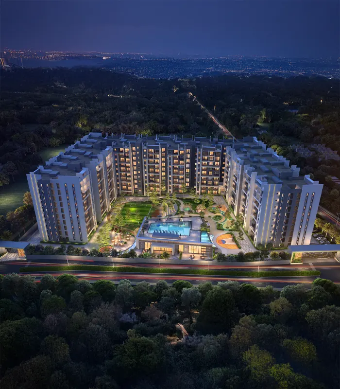 Casagrand Zaiden Aerial View2 Talaghattapura Bengaluru