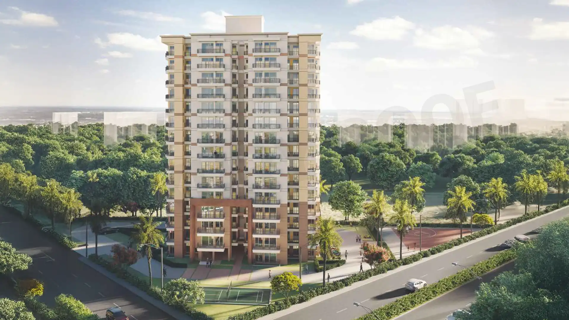 Conscient Habitat 102 Facade Sector 102 Gurgaon Conscient Habitat 102 Facade Sector 102 Gurgaon